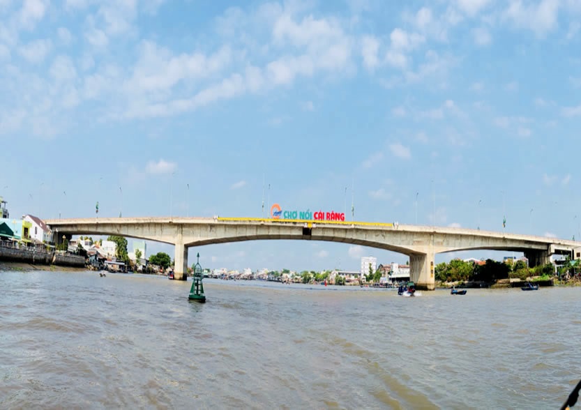 cầu cái răng chợ nổi cần thơ