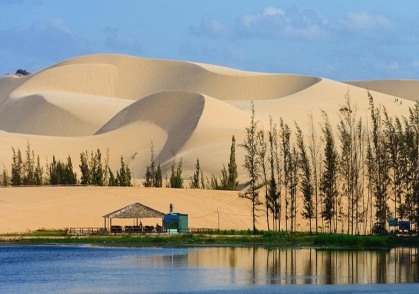 Bầu trắng mũi né