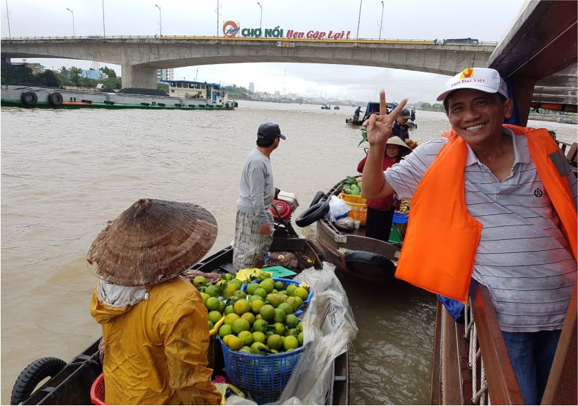 Chợ nổi Cái Răng Cần Thơ